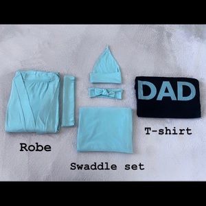 we sell robes and matching swaddle sets